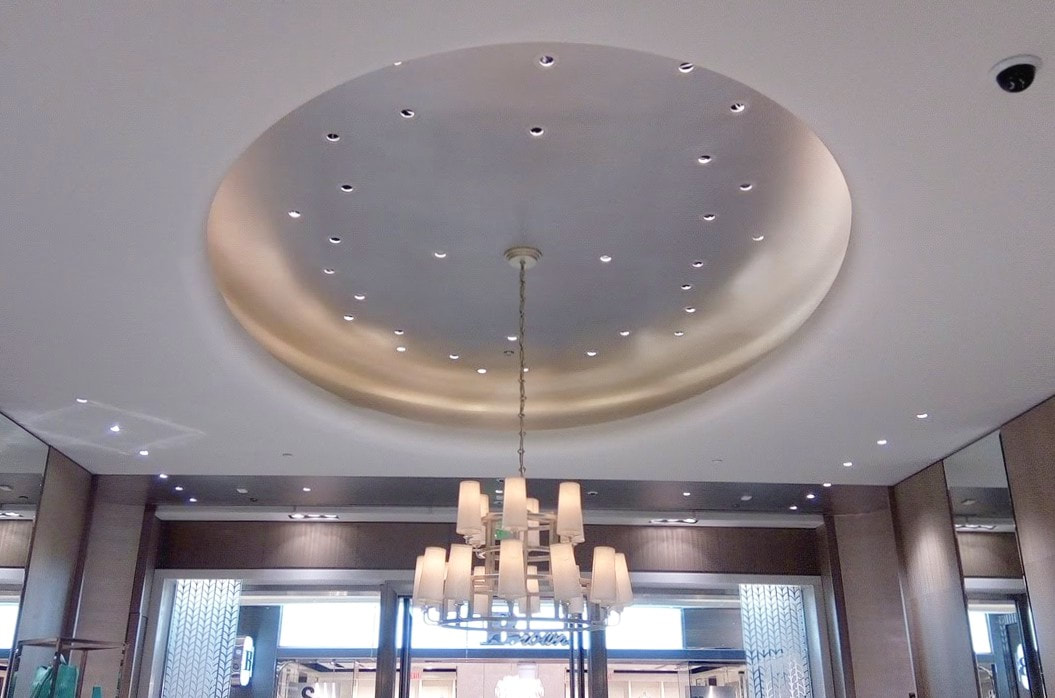 Commercial jewelry store LED lighting conversion by First Aid Electric.