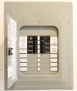 Install electrical panel